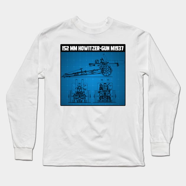 HOWITZER Long Sleeve T-Shirt by theanomalius_merch
